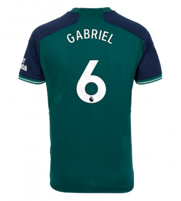 Arsenal Gabriel Magalhaes #6 Tredjetröja 2023-24 Kortärmad